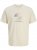 Jack & Jones Calma Crew Neck T-Shirt Sweet Corn - Marškinėliai - Marškinėliai - 2XL-14XL