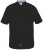 D555 James Short Sleeve Oxford Shirt Black - Marškiniai - Marškiniai - 2XL-8XL