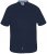D555 James Short Sleeve Oxford Shirt Navy - Marškiniai - Marškiniai - 2XL-8XL