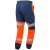 Leo Hawkridge Ecoviz High Performance 4X Stretch Trouser Hi-Vis Orange/Navy Print - Darbo drabužiai - Darbo drabužiai - 3XL-10XL