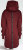 Nora Mikken KADRI WHITE Long Hoodie Burgundy - Megztiniai ir džemperiai - 