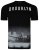 Kam Jeans 5229 Brooklyn T-shirt Black - Marškinėliai - Marškinėliai - 2XL-14XL