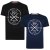 Kam Jeans 5331 Twin pack California Tee - Marškinėliai - Marškinėliai - 2XL-14XL