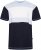 Kam Jeans 5780 Cut And Sew Panel T-Shirt Navy - Marškinėliai - Marškinėliai - 2XL-14XL