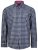 Kam Jeans 6156 Long Sleeve Check Shirt Navy - Marškiniai - Marškiniai - 2XL-8XL