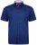 Kam Jeans 6160 Short Sleeve Dobby Print Shirt Twilight Blue - Marškiniai - Marškiniai - 2XL-8XL