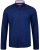 Kam Jeans 6160 Long Sleeve Dobby Print Shirt Twilight Blue - Marškiniai - Marškiniai - 2XL-8XL