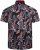 Kam Jeans 6330 AOP Floral Print Short Sleeve Shirt Navy - Marškiniai - Marškiniai - 2XL-8XL