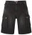 Kam Jeans Ivan Cargo Shorts Black - Šortai - Šortai - W40-W60