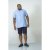 D555 Eric Linen Short Sleeve Shirt - Marškiniai - Marškiniai - 2XL-8XL