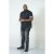 D555 Kevin Oxford Shirt Black - Marškiniai - Marškiniai - 2XL-8XL
