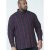 D555 Grady Long Sleeve Check Shirt - Marškiniai - Marškiniai - 2XL-8XL