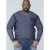 D555 Bryson Crewneck Sweater with Pocket Navy - Megztiniai ir džemperiai - Megztiniai ir Džemperiai - 2XL-14XL