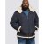 D555 Hudson Hooded Puffer Jacket Navy - Didelės vyriškos striukės - Didelės vyriškos striukės