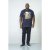 D555 Murray T-shirt Navy - Marškinėliai - Marškinėliai - 2XL-14XL