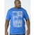 D555 Kansas T-shirt Blue - Marškinėliai - Marškinėliai - 2XL-14XL