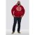 D555 Rylan Hoodie Red - Megztiniai ir džemperiai - Megztiniai ir Džemperiai - 2XL-14XL