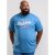 D555 Shelton T-shirt Blue - Marškinėliai - Marškinėliai - 2XL-14XL