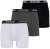 Lavecchia 1020 Boxershorts 3-pack Black/Charcoal/White - Apatinis trikotažas ir plaukimo apranga - Apatinis trikotažas - 2XL-8XL