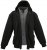 Lavecchia 109 Two-in-one Zipper Hoodie Black/Charcoal - Megztiniai ir Džemperiai - Megztiniai ir Džemperiai - 2XL-14XL