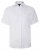 Kam Jeans 6283 Casual SS Herringbone Shirt White - Marškiniai - Marškiniai - 2XL-8XL