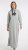 Nora Mikken MARI Maxi Hoodie Dress Grey - Megztiniai ir džemperiai - 