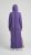 Nora Mikken MARI Maxi Hoodie Dress Purple - Megztiniai ir džemperiai - 