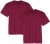 Adamo Marlon Comfort fit 2-pack T-shirt Blackberry - Marškinėliai - Marškinėliai - 2XL-14XL