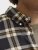 Jack & Jones Classic Flannel Long Sleeve Shirt Black - Marškiniai - Marškiniai - 2XL-8XL