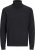Jack & Jones Basic Knitted Sweater with Rolled Neck Black - Didelių dydžių drabužiai - Didelių dydžių rūbai vyrams