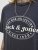 Jack & Jones Dover T-Shirt Short Sleeve Black - Marškinėliai - Marškinėliai - 2XL-14XL