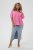 Kaffe Curve Karlia 3/4 Sleeve Blouse Pink - Palaidinės ir tunikos - 
