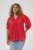 Kaffe Curve Karlia 3/4 Sleeve Blouse Red - Palaidinės - 