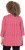 Ulla Popken Minimalist Ho Ho Ho Print 3/4 Sleeve Tee Salsa Red - Spausdinti marškinėliai moterims - 