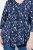 Ulla Popken Asymmetric Cowboy Boot Print Tee Dark Blue - Spausdinti marškinėliai moterims - Marškinėliai su raštais moterims