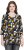 Ulla Popken Graphic Print 3/4 Sleeve Tee Black - Spausdinti marškinėliai moterims - 