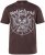 JP1880 Motörhead Soft Jersey Vintage T-Shirt Brown - Grupės marškinėliai - 