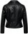 Only Carmakoma Emmy Biker Jacket Black - Odinės striukės - 