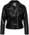 Only Carmakoma Emmy Biker Jacket Black - Odinės striukės - 