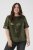 Kaffe Curve Mirana Sequin Blouse Ivy Green - Palaidinės - 