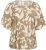Kaffe Curve Marla Blouse Oak Chalk Leaf - Palaidinės - 