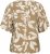 Kaffe Curve Marla Blouse Oak Chalk Leaf - Palaidinės - 
