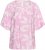 Kaffe Curve Marla Blouse Pink Frosting Chalk Leaf - Palaidinės - 