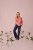 Kaffe Curve Jilanda V-Neck Pullover Red - Megztiniai ir megzti drabužiai - 