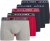 Jack & Jones Hector Solid Trunks 5-Pack Grey - Boxer šortai - Vyriški dideli boxer šortai