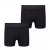North Latitude Bamboo 2-Pack Trunks Black - Boxer šortai - Vyriški dideli boxer šortai