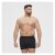 North Latitude Bamboo 2-Pack Trunks Black - Boxer šortai - Vyriški dideli boxer šortai
