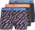 Jack & Jones Logo Trunks 3-Pack Navy Blazer - Apatinis trikotažas ir plaukimo apranga - Apatinis trikotažas - 2XL-8XL
