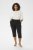 Kaffe Curve Jenna Capri Pants Black - Kelnės - 