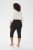 Kaffe Curve Jenna Capri Pants Black - Kelnės - 